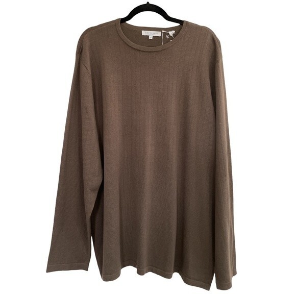 NWT Alex Cannon Sweater Shirt Silk Blend Size XXL - Picture 1 of 5